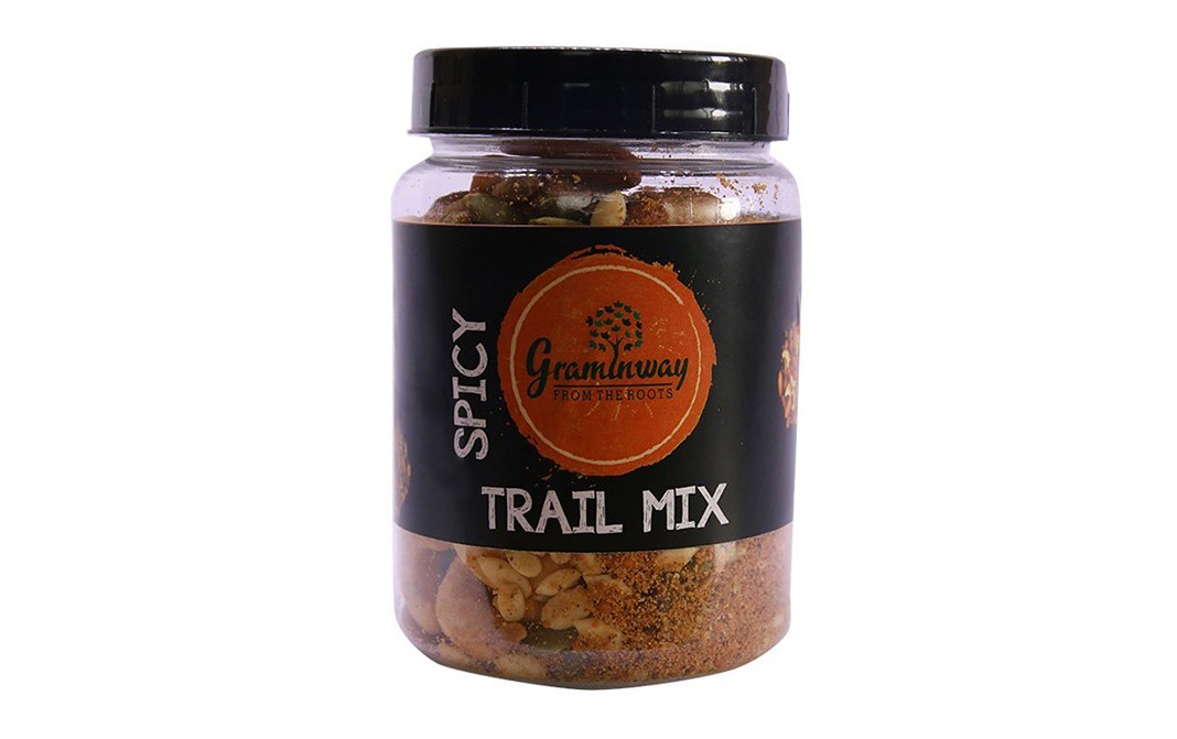 Graminway Spicy Trail Mix    Plastic Jar  150 grams